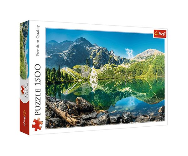 Morskie Oko-tó, Tátra, Lengyelország 1500db-os puzzle - Trefl