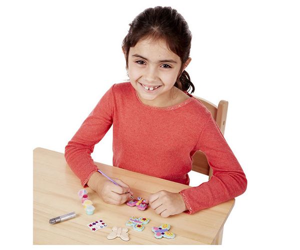 Pillangók fa hűtőmágnes készítő - Melissa & Doug