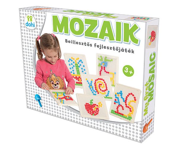 Mozaik beillesztős fejlesztőjáték