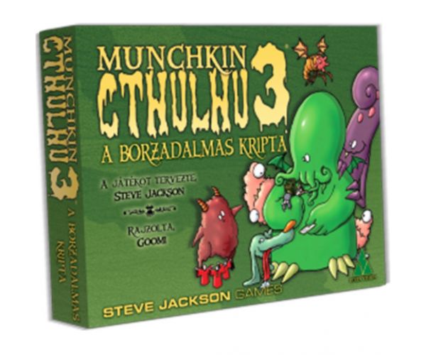 Munchkin Cthulhu 3 - A borzadalmas kripta társasjáték kiegészítő