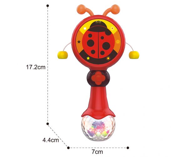 Music World: Katicás golyós dob 17cm