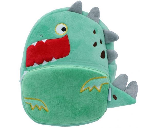 Luna: Must Team Dinoszaurusz mintás ovis plüss hátizsák 27x10x24cm