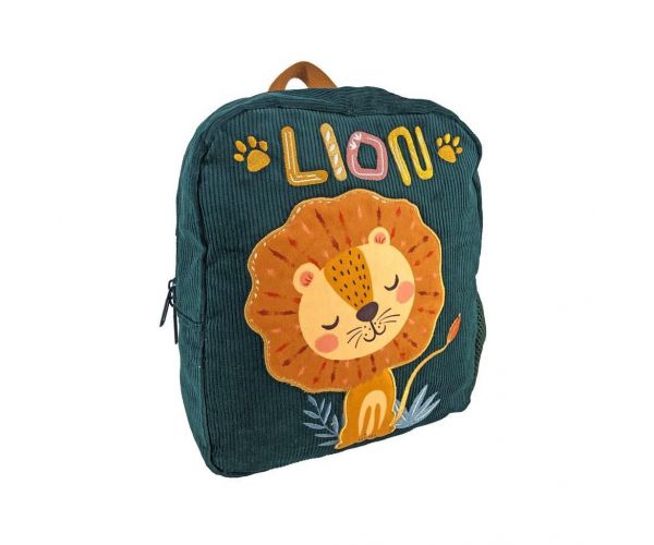 Must: Oroszlános hátizsák 27x10x31 cm