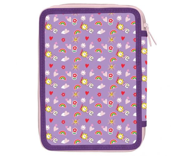 Must: Peppa Malac kétszintes töltött tolltartó 15x21x5cm