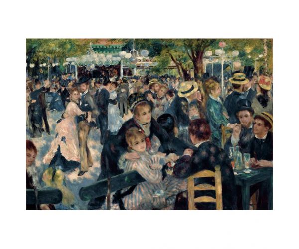 Museum Collection: Renoir - Bál a Moulin de la Galette-ben 1000 db-os puzzle poszterrel - Clementoni