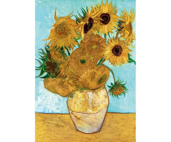 Museum Collection: Van Gogh - Napraforgók 1000db-os puzzle - Clementoni