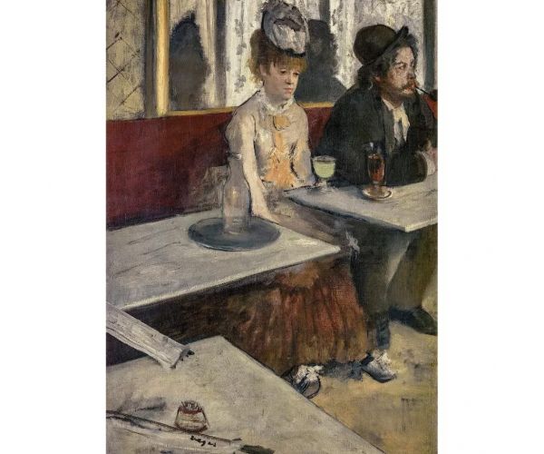 Museum Collection: Edgar Degas - Egy kávézóban 1000 db-os puzzle - Clementoni
