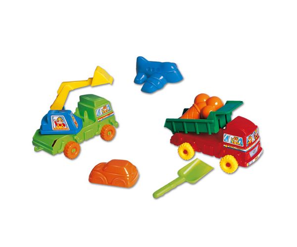 Multi truck homokozó munkagépek - D-Toys