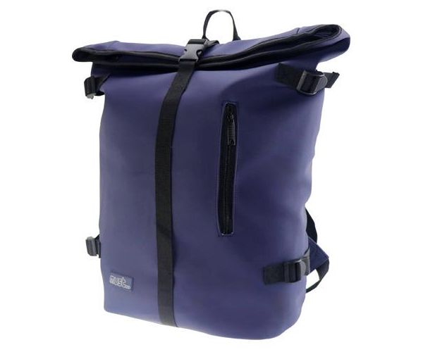 Must: Kék ergonomikus iskolatáska, hátizsák csatokkal 30x12x52cm