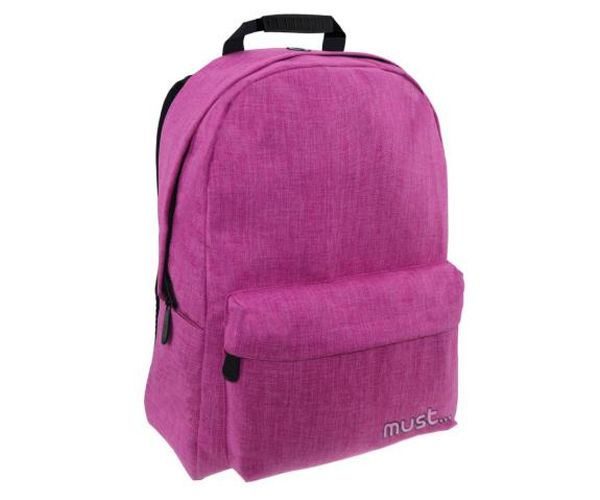 Must: Pink Monochrome Jeans iskolatáska, hátizsák 32x17x42cm