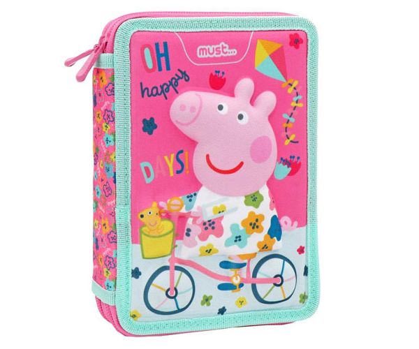 Must... Peppa malac töltött emeletes tolltartó