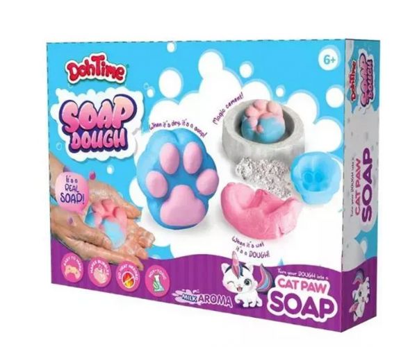 Soap Dough: Szappangyurma - Cica mancs