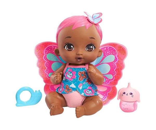 My Garden Baby: Édi-Bébi gondoskodás pillangó baba 30cm - Mattel