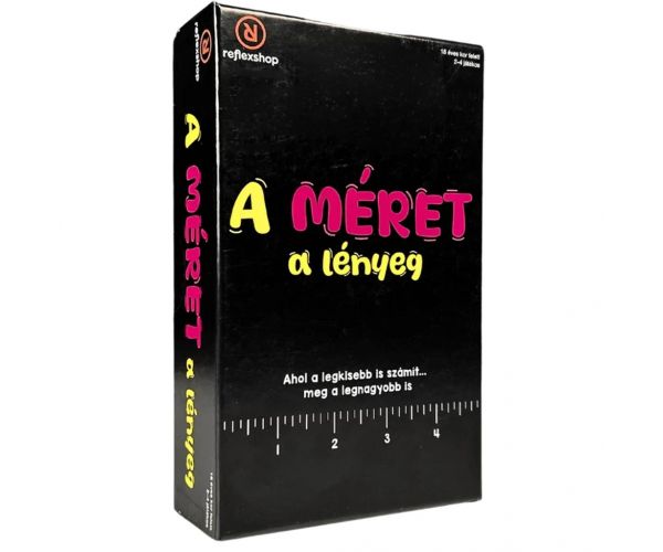 A méret a lényeg társasjáték