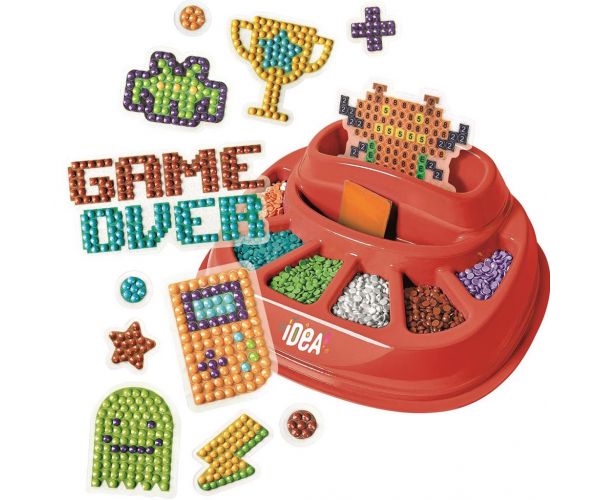 Idea! Game Icons strasszkő kép készítő szett - Clementoni