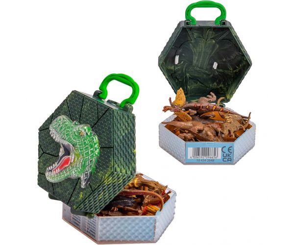 Nature World Dino - Dinoszauruszok kis dobozban 6db-os szett - Simba Toys