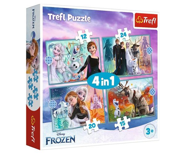 Jégvarázs 2. 4 az1-ben puzzle szett - Trefl