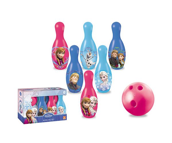 Jégvarázs bowling szett 6db bábuval - Mondo Toys