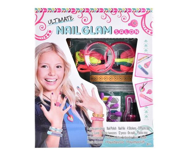 Nail Glam szépség szett kiegészítőkkel