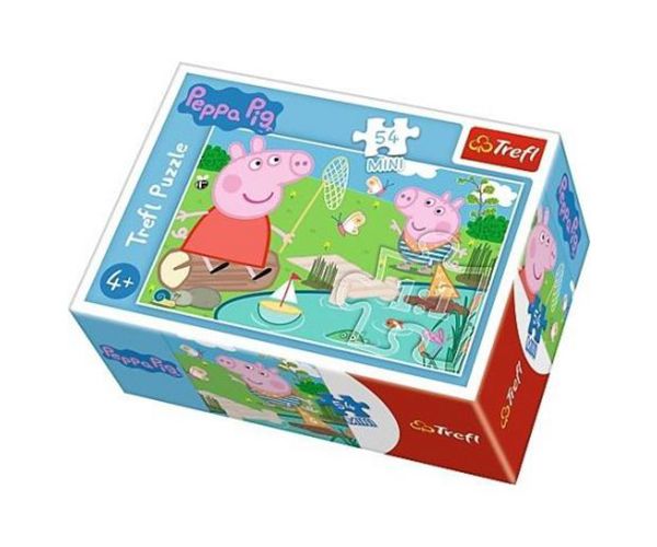 Peppa malac legszebb napjai 54db-os mini puzzle 4 féle - Trefl