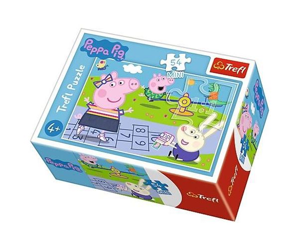 Peppa malac legszebb napjai 54db-os mini puzzle 4 féle - Trefl