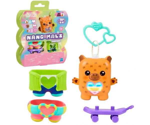 Nano-mals: Gabbybara interaktív elektronikus kapibara figura – Hasbro