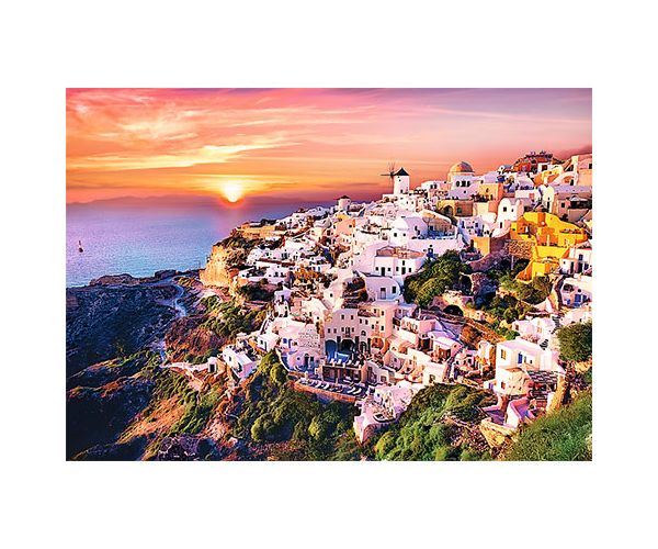 Santorini naplemente 1000 db-os puzzle - Trefl
