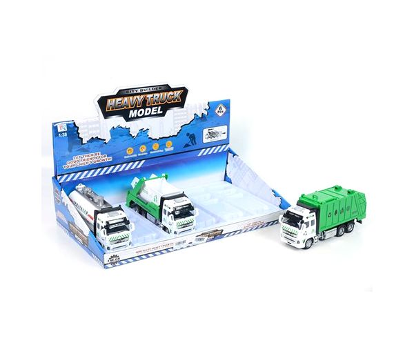 Hátrahúzós hulladékgyűjtő kamion többféle változatban 1/38