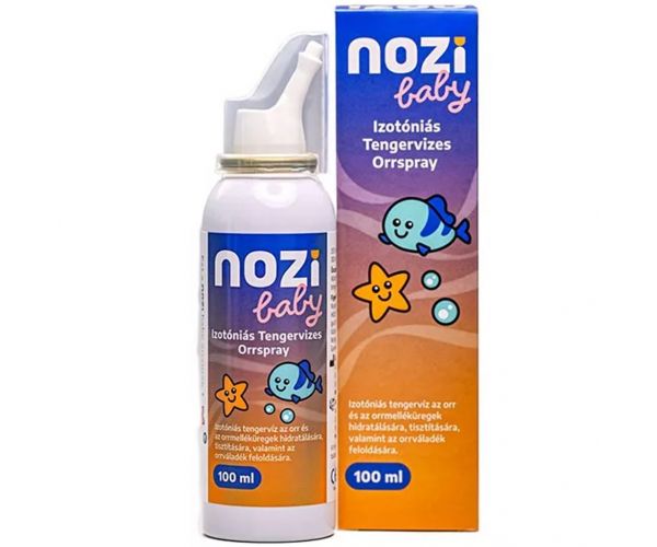 Nebulo: Nozi Baby izotóniás tengervizes orrspray 100ml