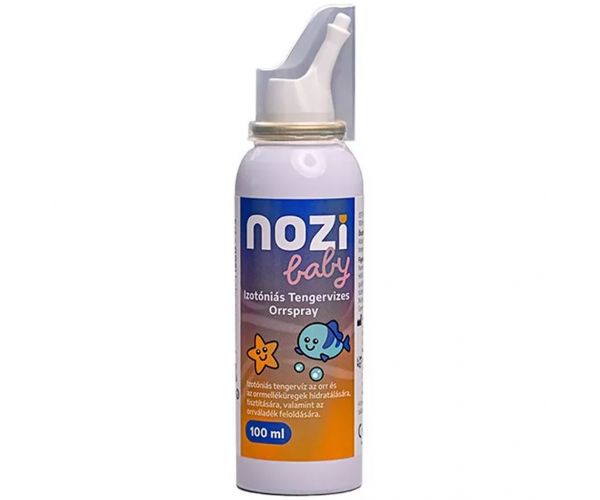 Nebulo: Nozi Baby izotóniás tengervizes orrspray 100ml