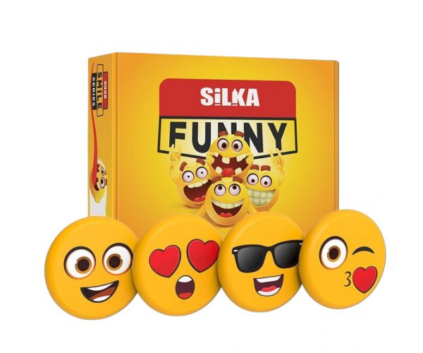 Nebulo: Silka radír - smile mintás 1db