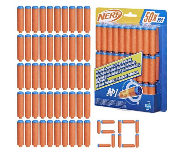 Nerf: N-Series: Szivacslövő utántöltő 50db-os szett - Hasbro