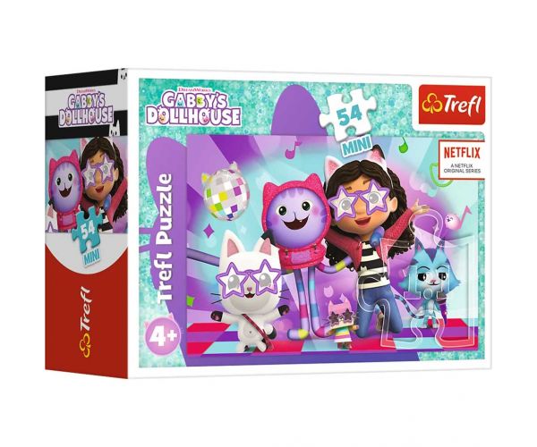 Netflix: Gabi Babaháza 54db-os minipuzzle többféle változatban 1db