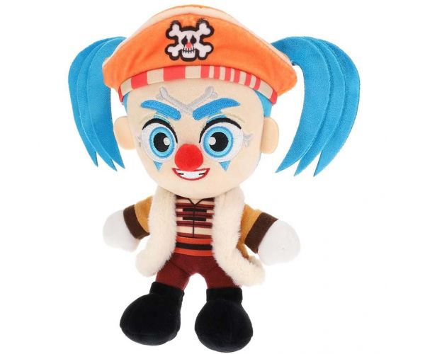 Netflix: One Piece - Buggy karakter plüssfigura 20cm