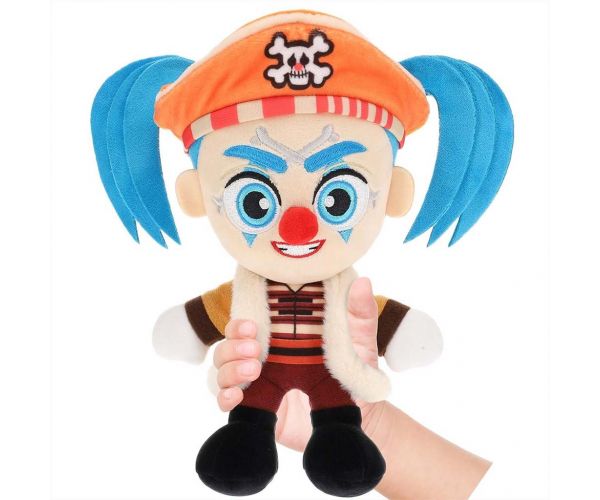 Netflix: One Piece - Buggy karakter plüssfigura 20cm