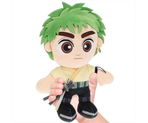 Netflix: One Piece - Zoro karakter plüssfigura 20cm