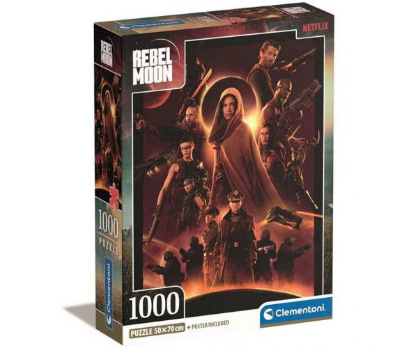 Netflix: Rebel Moon 1000 darabos puzzle - Clementoni