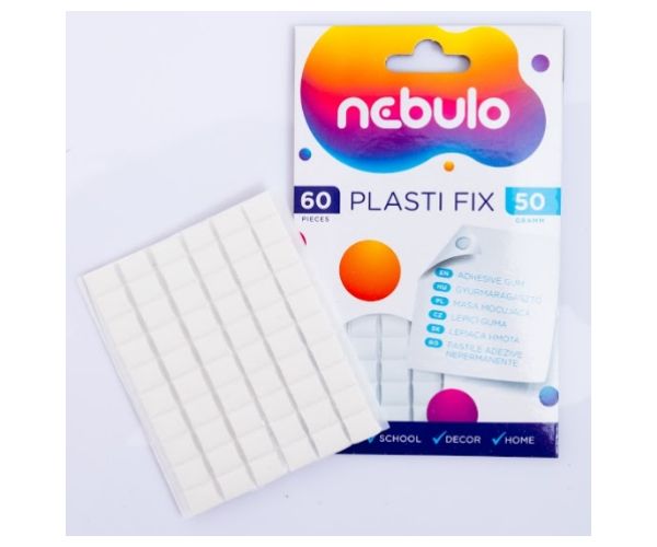 Nebulo: Plasti Fix gyurmaragasztó 60db-os szett 50g