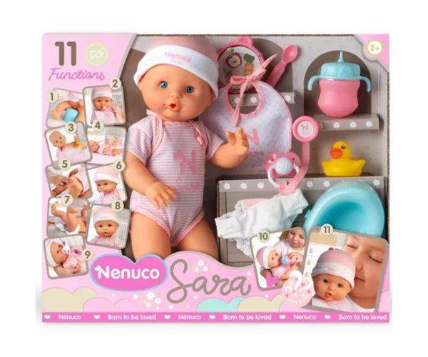 Nenuco: Sára interaktív baba kiegészítővel