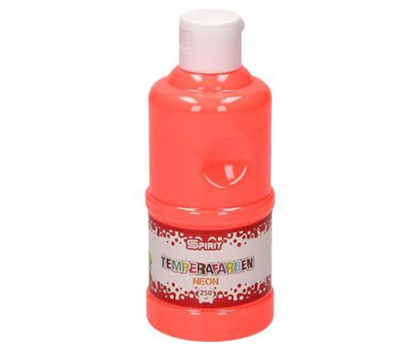 Spirit: Neon narancssárga színű tempera 250ml