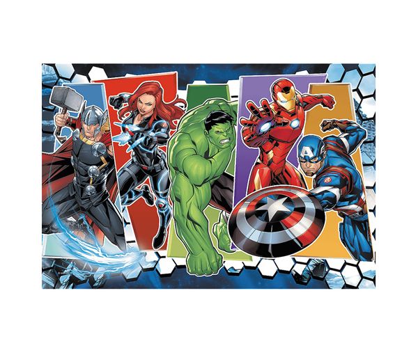 A legyőzhetetlen Bosszúállók puzzle 60db-os puzzle - Trefl
