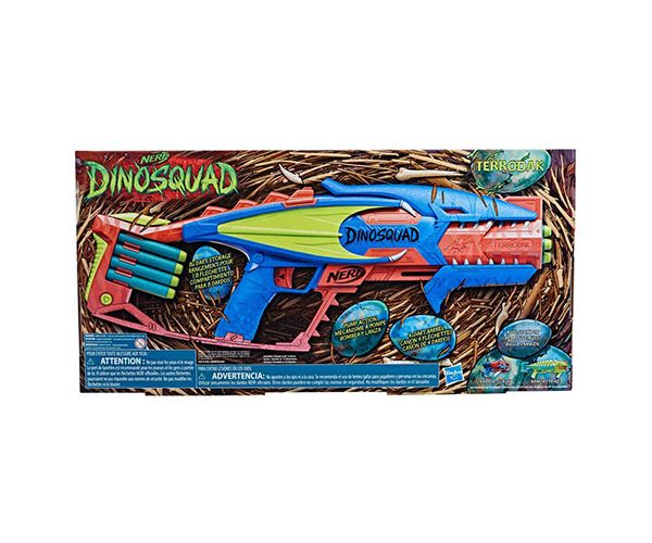 Nerf Dinosquad Terrodak szivacslövő fegyver 12 lőszerrel - Hasbro