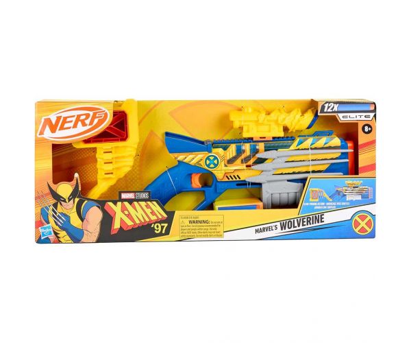 Nerf: Marvel X-Men Wolverine Rozsomák szivacslövő fegyver - Hasbro