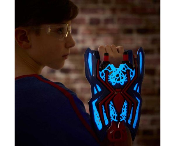 Nerf: Pókember Vadonatúj nap Web Strike Blaster szivacslövő fegyver – Hasbro