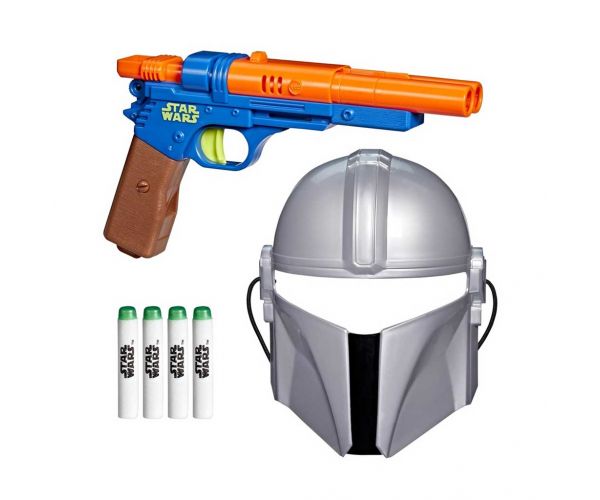 Nerf: Star Wars A Mandalórián Maszk és szivacslövő pisztoly - Hasbro