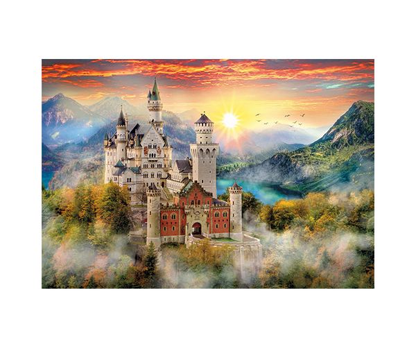 Neuschwanstein kastély HQC 2000db-os puzzle - Clementoni