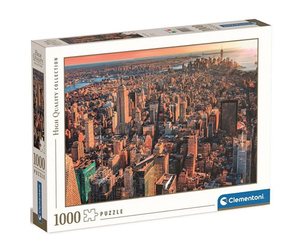 New York City naplemente HQC puzzle 1000db-os - Clementoni