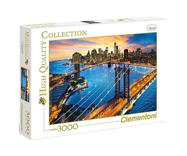 New York HQC puzzle 3000db-os - Clementoni