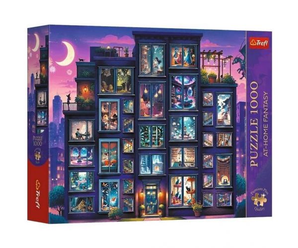 Történetekkel teli éjszaka prémium plusz 1000db-os puzzle - Trefl