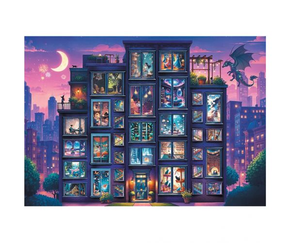 Történetekkel teli éjszaka prémium plusz 1000db-os puzzle - Trefl